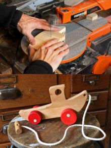Fabriquer un jouet en bois