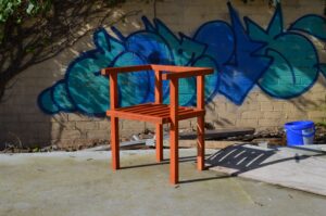 Fabrication chaise Yann Gandon